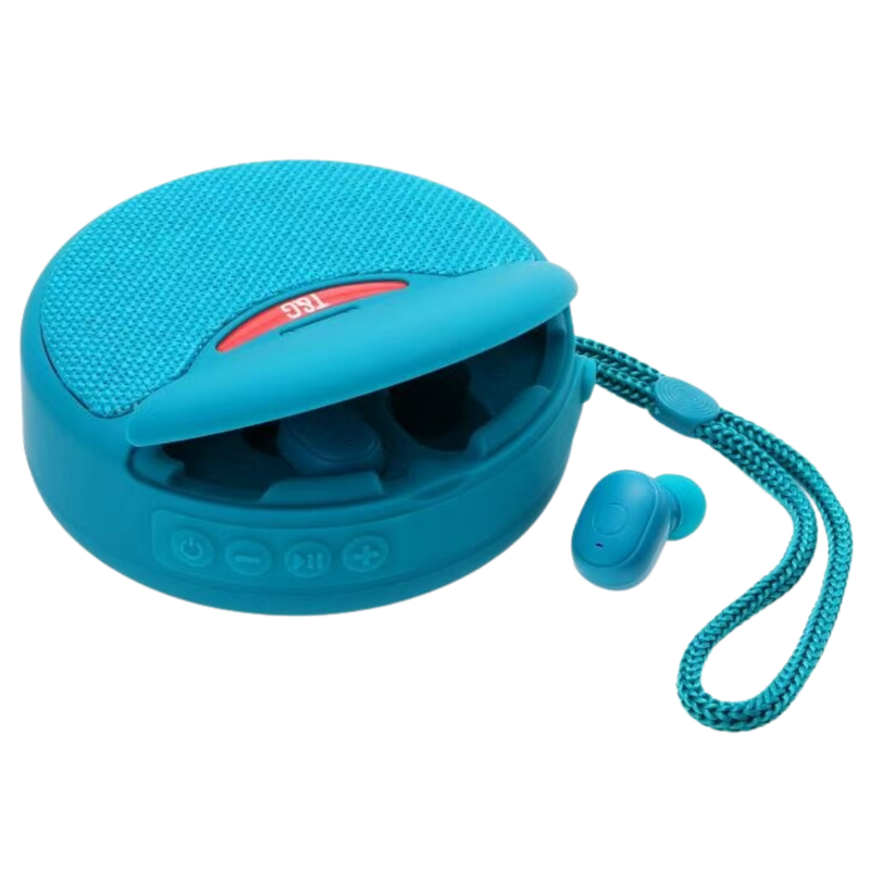 Kabelloser Bluetooth-Lautsprecher mit Kopfhörern