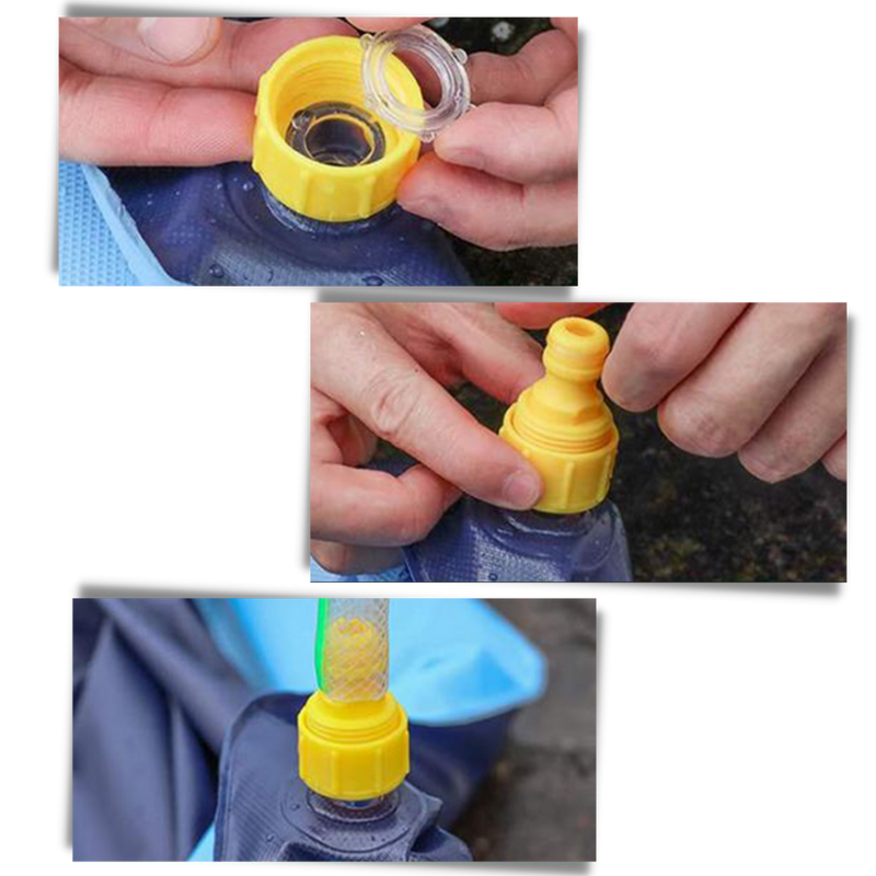 Wasserspritzbecken für Haustiere und Kinder
