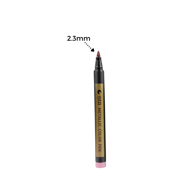 10er-Pack Metallic-Farbmarker