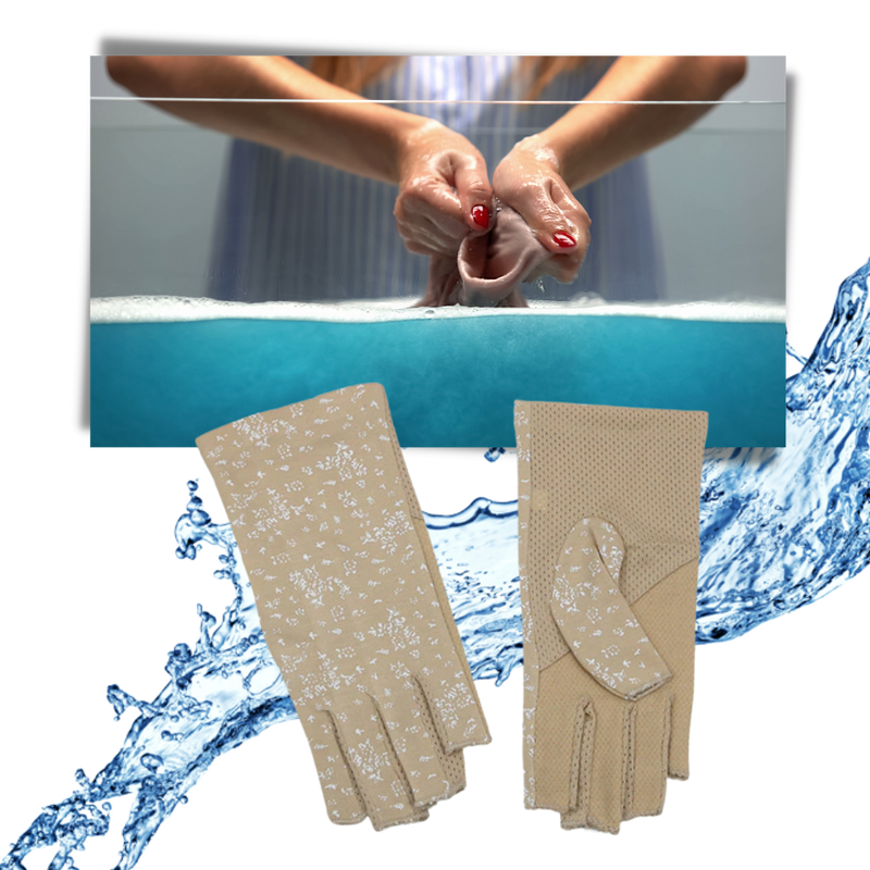 Modische Handschuhe aus Baumwolle mit UV-Schutz