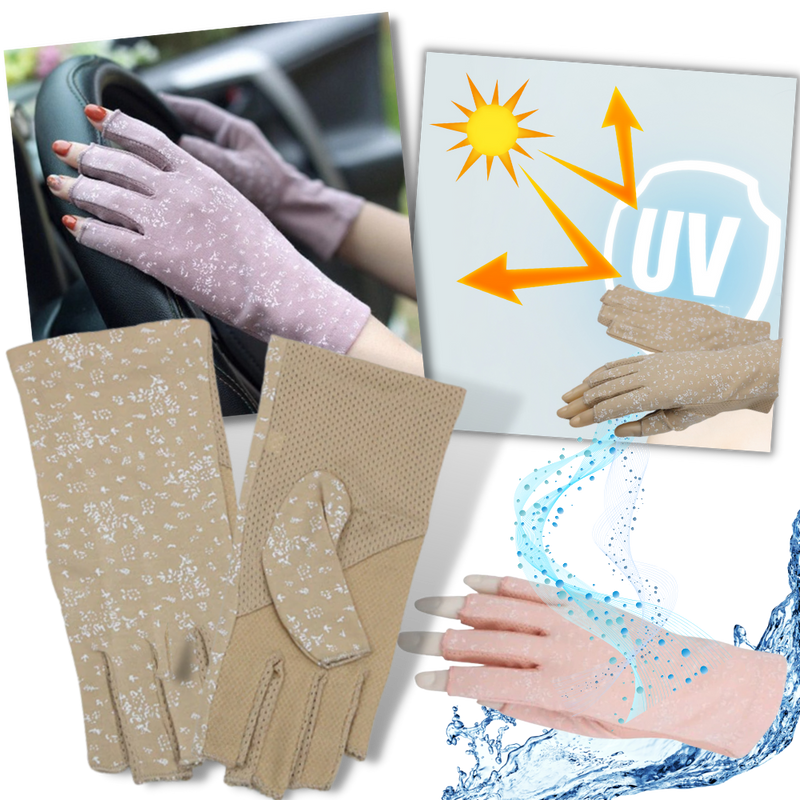 Modische Handschuhe aus Baumwolle mit UV-Schutz