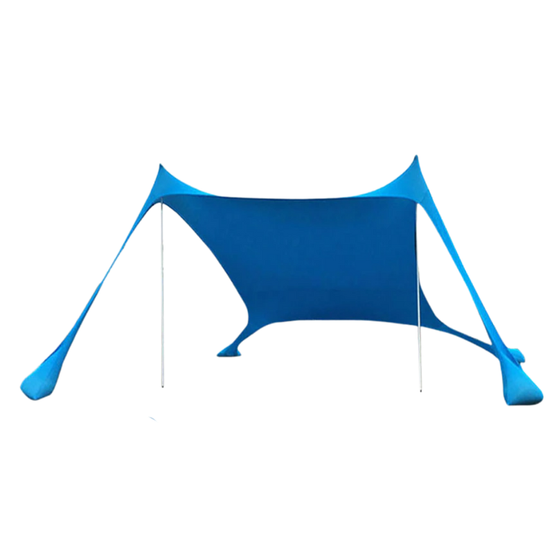 Leichtes Sonnenschutzzelt für den Strand
