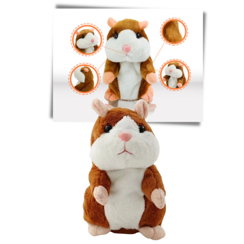 Sprechender Plüsch-Hamster