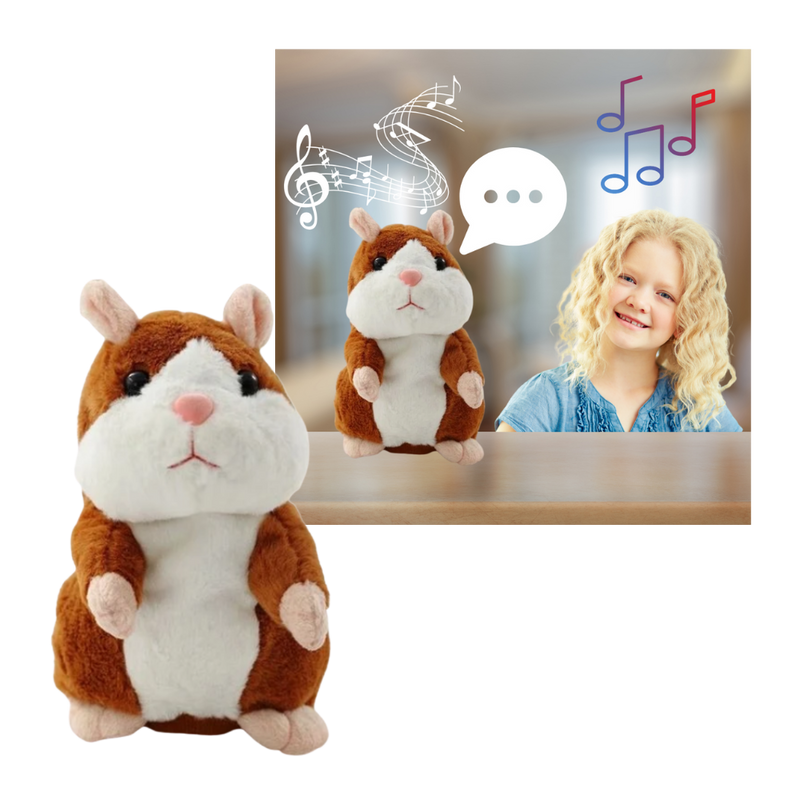 Sprechender Plüsch-Hamster