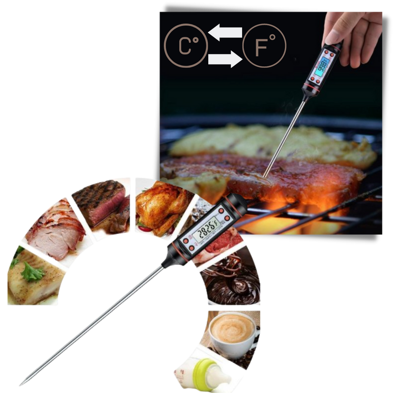 Digitales Kochfühlerthermometer