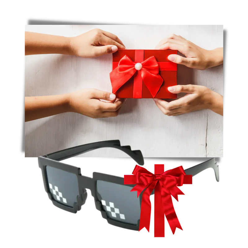 Mode Pixel-Sonnenbrille