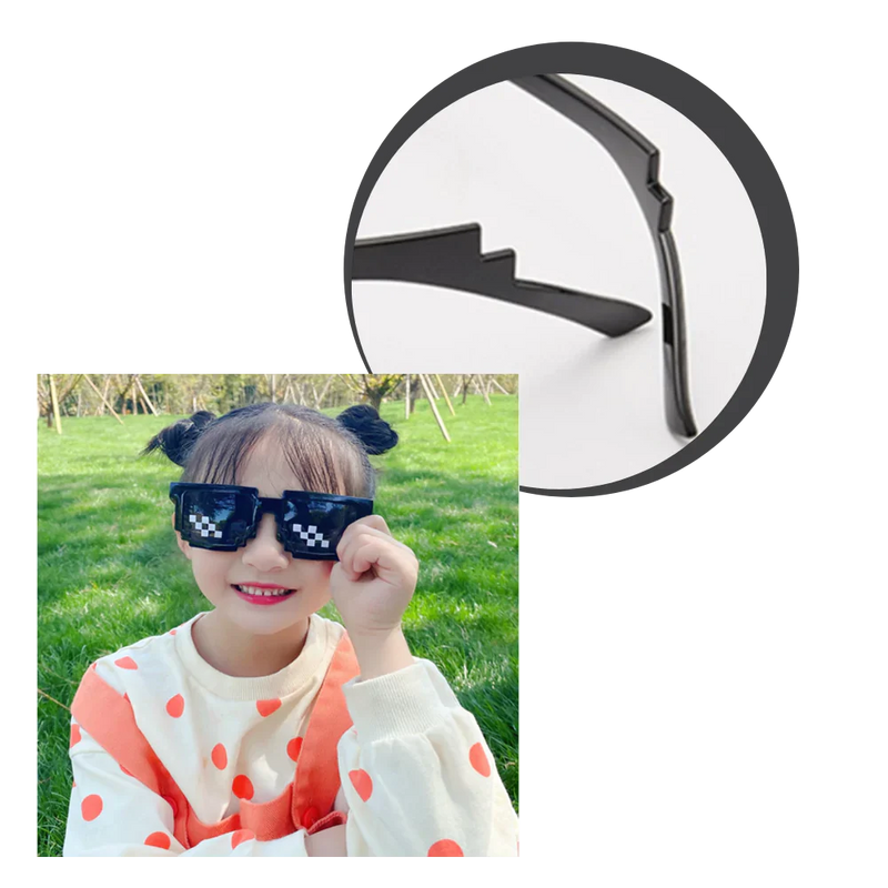 Mode Pixel-Sonnenbrille