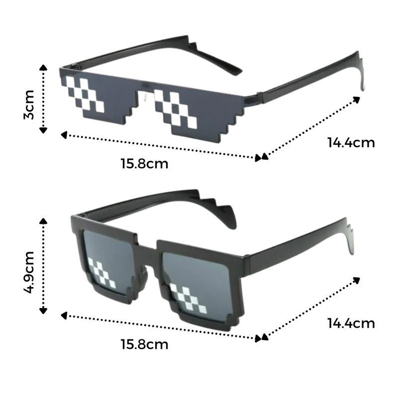 Mode Pixel-Sonnenbrille