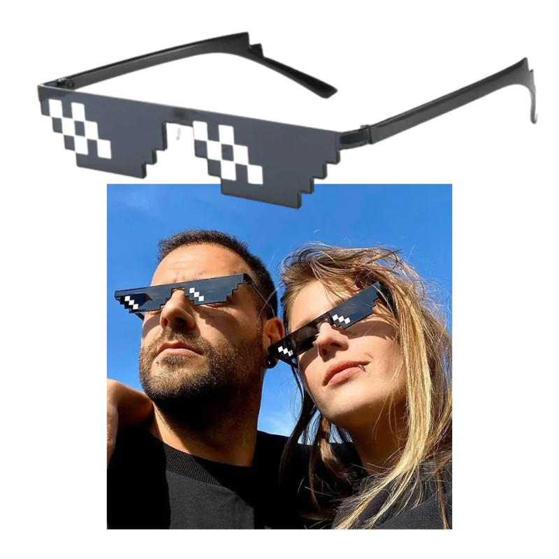 Mode Pixel-Sonnenbrille