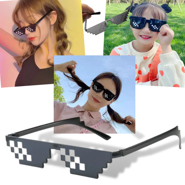 Mode Pixel-Sonnenbrille