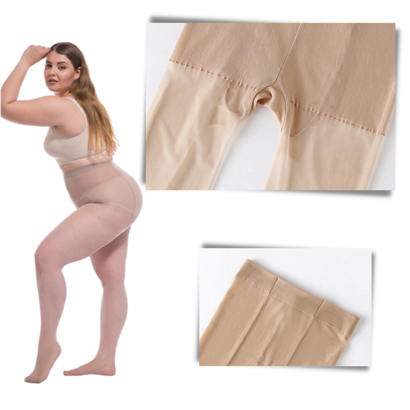 Formende Kompressionsstrumpfhose zum Abnehmen