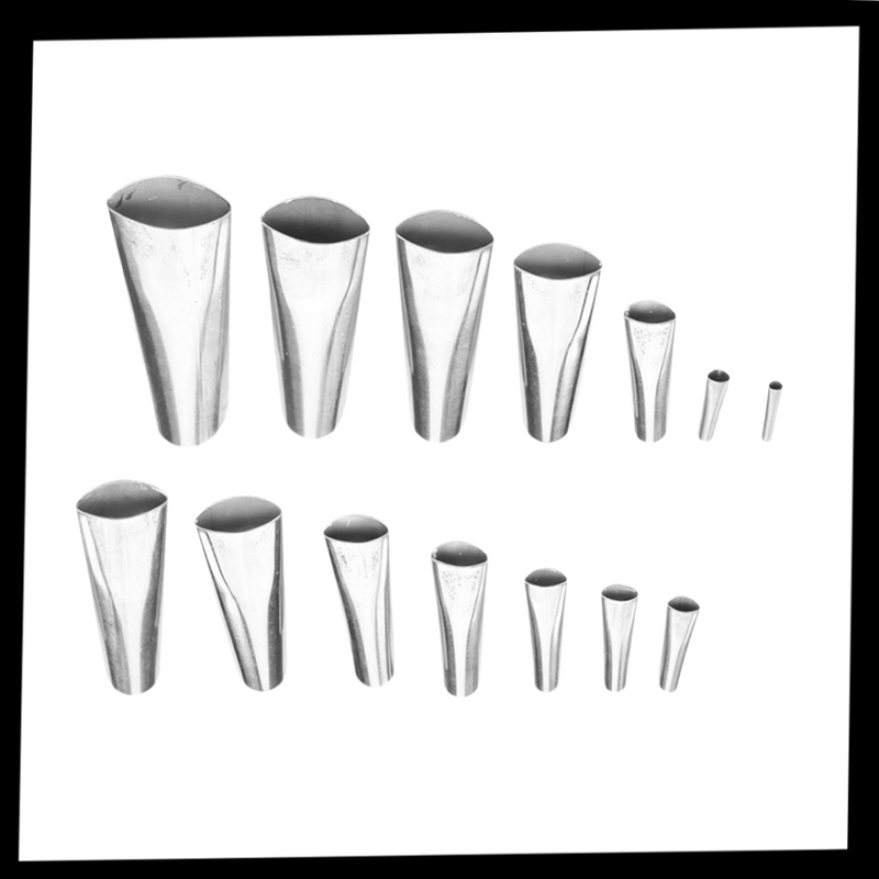 Edelstahl-Abdichtungsdüsen-Set