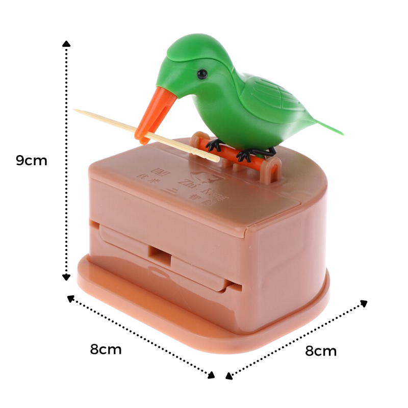 Vogel-Zahnstocher-Spender-Box