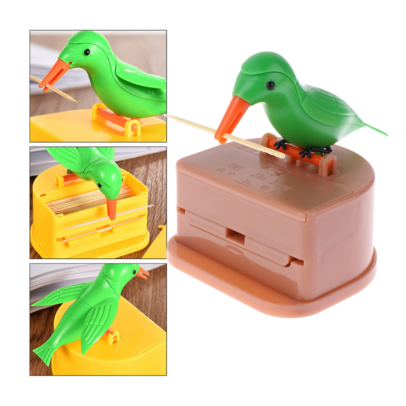 Vogel-Zahnstocher-Spender-Box