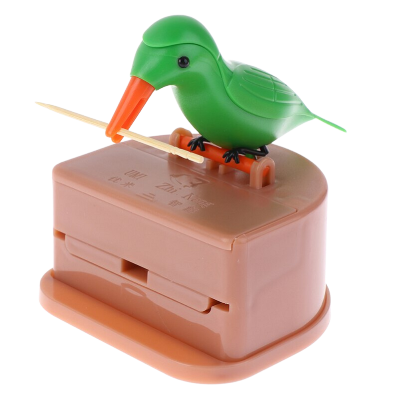 Vogel-Zahnstocher-Spender-Box