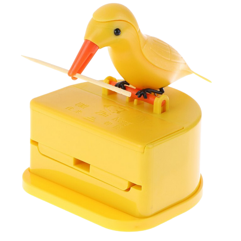 Vogel-Zahnstocher-Spender-Box