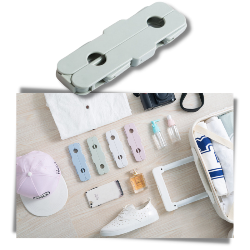 2er-Pack tragbare Kleiderbügel