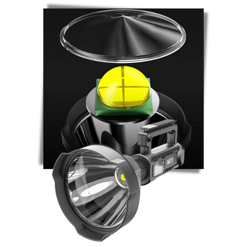 LED-Taschenlampe & Stativ