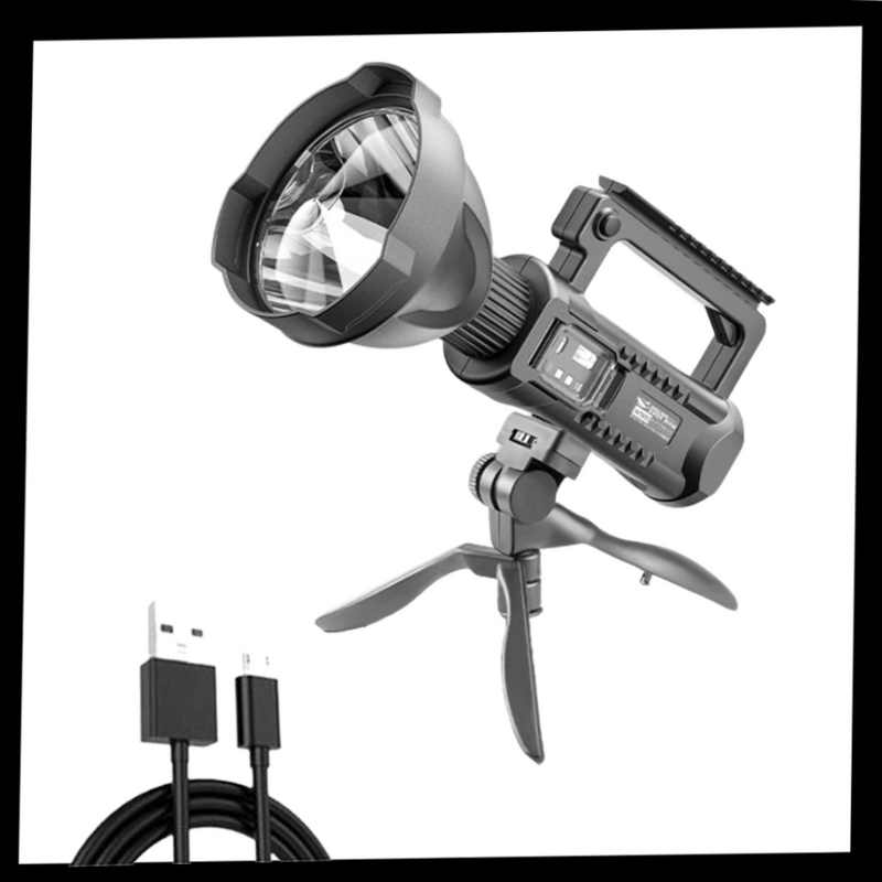 LED-Taschenlampe & Stativ
