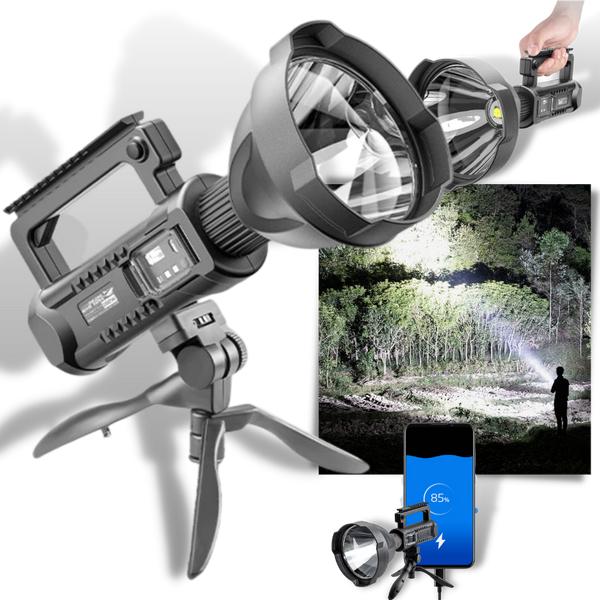 LED-Taschenlampe & Stativ