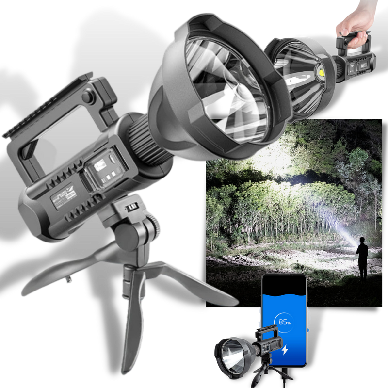 LED-Taschenlampe & Stativ