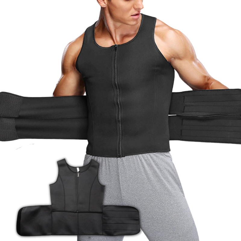 Herren-Sauna-Taillentrainer