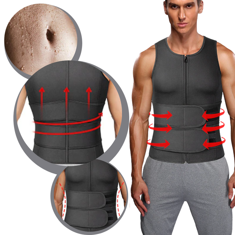 Herren-Sauna-Taillentrainer