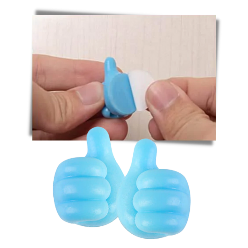 20er-Pack Daumen hoch Wandhaken