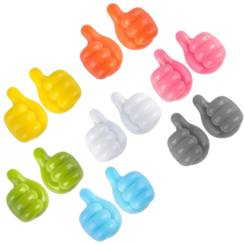 20er-Pack Daumen hoch Wandhaken