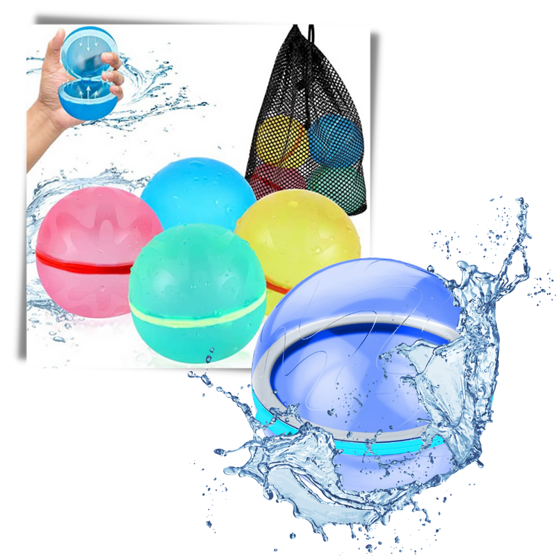 Packung mit wiederverwendbaren Wasserballons