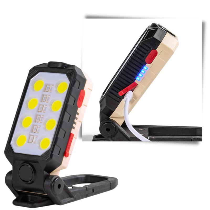 Einstellbare wasserdichte LED-Taschenlampe