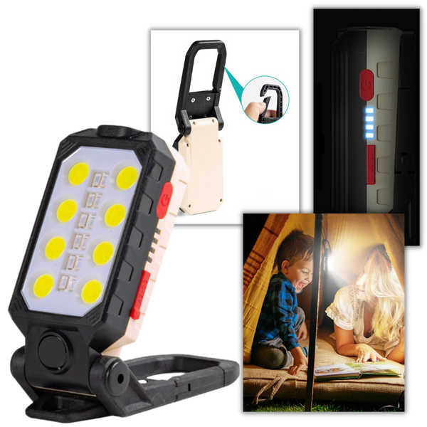 Einstellbare wasserdichte LED-Taschenlampe