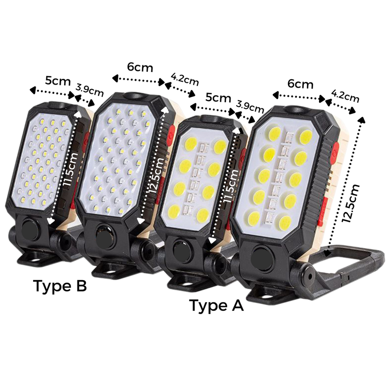 Einstellbare wasserdichte LED-Taschenlampe