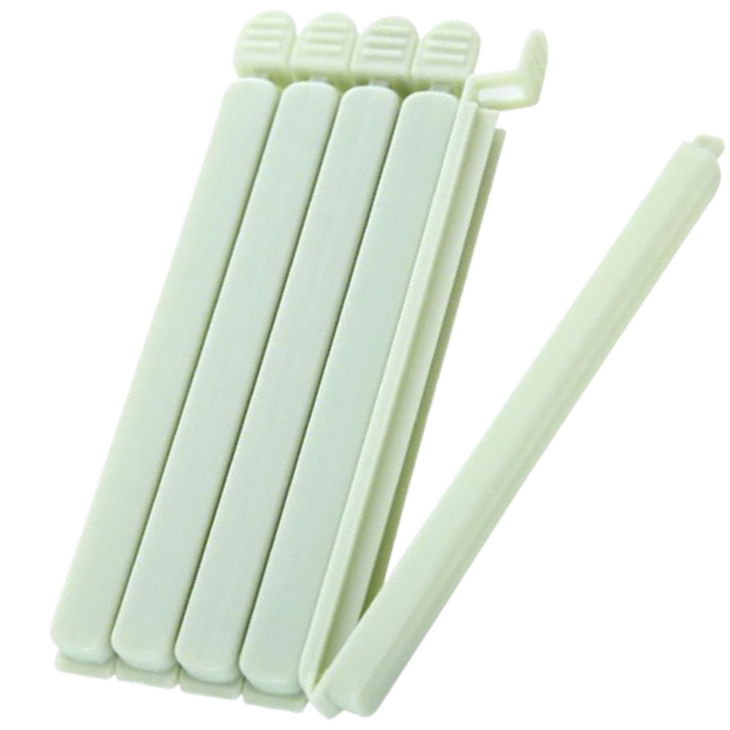 Packung mit 15 Dichtungsclips für Lebensmittelpakete