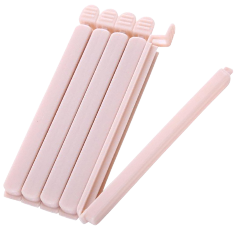 Packung mit 15 Dichtungsclips für Lebensmittelpakete