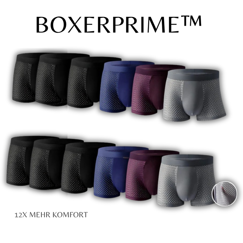 BoxerPrime™ – 12 Boxers zum Preis von 5!