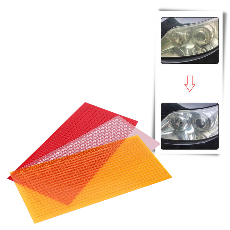 3 Stück Rücklicht-Reparaturfolie