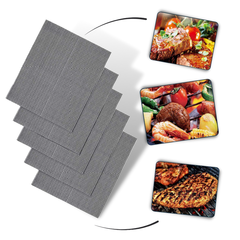 5-teilige Antihaft BBQ-Matte