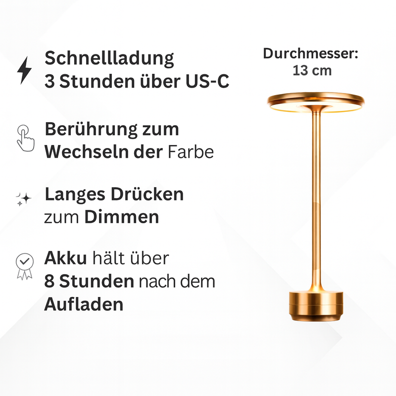 LumiNord™ – Kabellose Designlampe