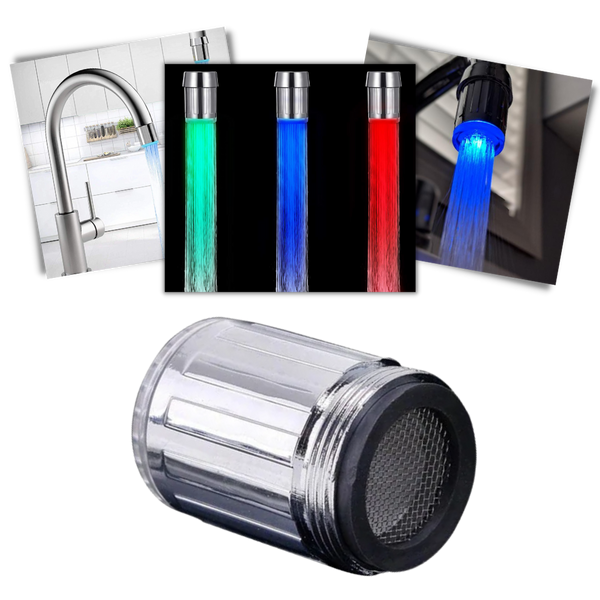 Zapfpistole mit farbwechselndem Temperatursensor