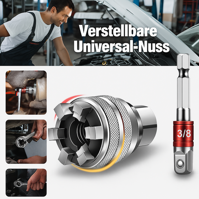 ProSocket – Multifunktionale Universalnuss für Heim & Garage
