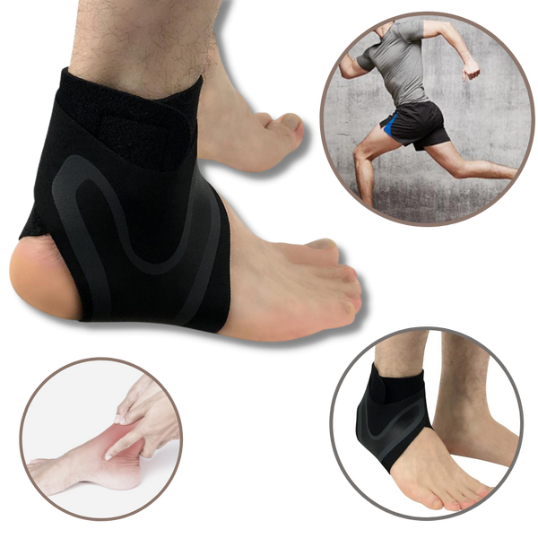 Atmungsaktive elastische Knöchelstütze