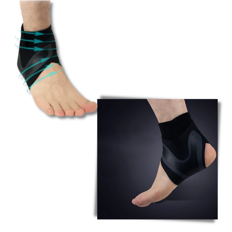 Atmungsaktive elastische Knöchelstütze