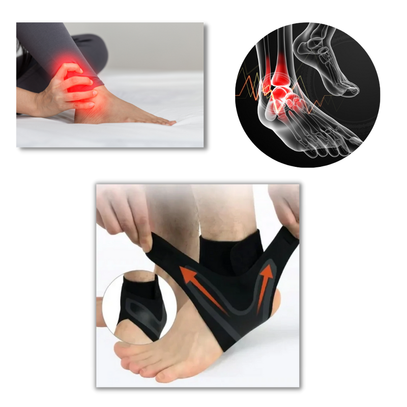 Atmungsaktive elastische Knöchelstütze