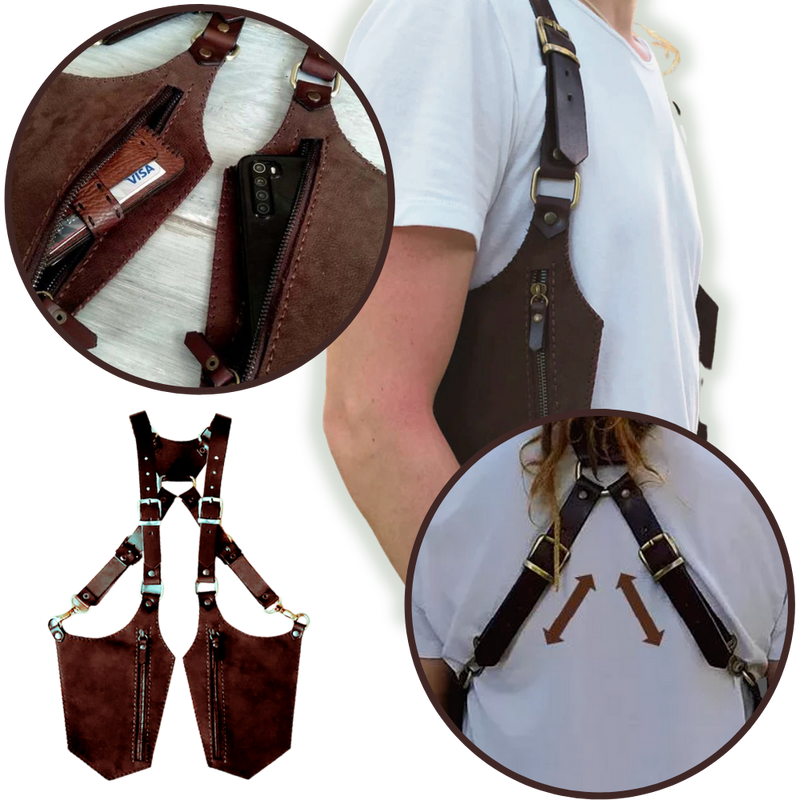 Diebstahlsichere Vintage-Tasche