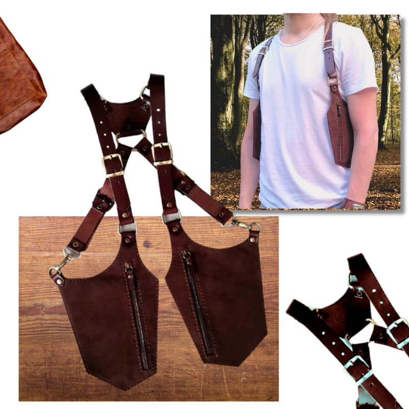 Diebstahlsichere Vintage-Tasche