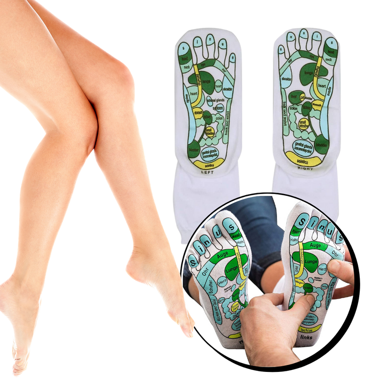 Akupressur-Reflexzonenmassage-Socken