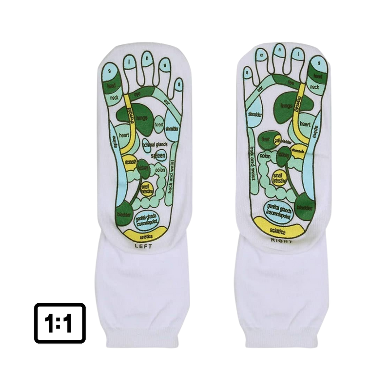 Akupressur-Reflexzonenmassage-Socken