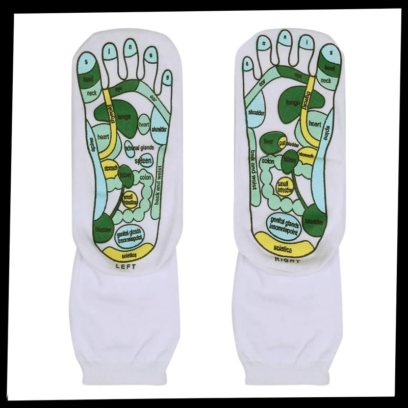 Akupressur-Reflexzonenmassage-Socken
