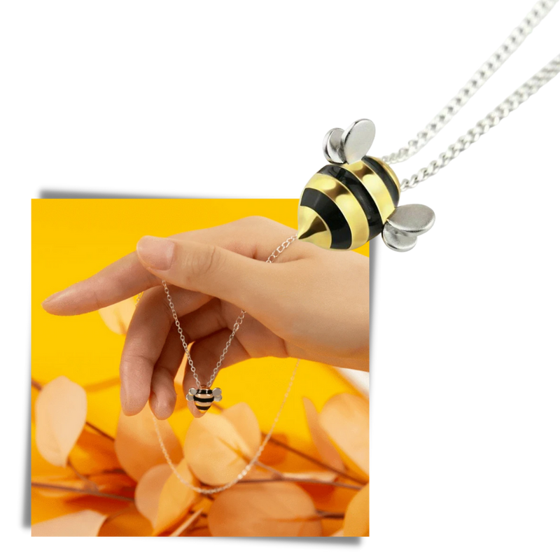 Bienenförmige Halskette